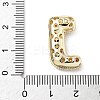 Brass Micro Pave Cubic Zirconia Pendants KK-Z108-02G-J-3