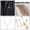 20PCS 2 Colors 201 Stainless Steel Pendants STAS-DC0004-13-4