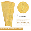 Self Adhesive Gold Foil Embossed Stickers DIY-WH0211-321-2