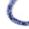 Natural Sodalite Beads Strands X-G-G139-A07-02-4