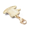 8Pcs 8 Styles Carnival/Mardi Gras Theme Alloy Enamel & Glitter Powder Pendants Decoration HJEW-JM02997-5