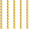 50Pcs Resin Ornaments Cute Little Yellow Duck Ornaments DIY Landscaping JX882A-1