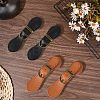 4Pcs 2 Colors Leather Toggle Buckle FIND-CL0002-20-4