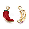Eco-Friendly Zinc Alloy  Charms LS-ENAM-R051-11-01G-NR-2