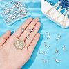 201 Stainless Steel Laser Cut Pendants STAS-UN0034-61-2
