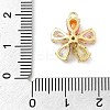 Brass Micro Pave Cubic Zirconia Pendants LS-KK-S514-02A-G-3