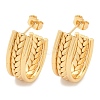 201 Stainless Steel Stud Earrings LS-EJEW-Q026-21G-B-2