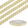 3 Yards Resin Self Adhesive Sewing Trim Hotfix Rhinestone Tape DIY-TA0013-15E-2