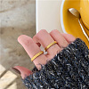 304 Stainless Steel Finger Rings for Women FS-WGDEA2D-04-5