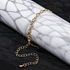 Rack Plating Brass Curb Chain Bracelets for Women BJEW-G735-16G-3