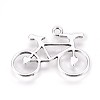 Tibetan Style Alloy Bicycle Pendants LS-TIBEP-A15503-AS-RS-3