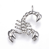 Tarnish Resistant 304 Stainless Steel Pendants LS-STAS-H365-06-1