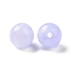 Opaque Acrylic Beads OACR-E014-19B-07-3