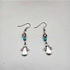 Bohemian Tassel Synthetic Turquoise & Alloy Dangle Earrings for Women RC4749-12-1