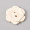 2-Hole Natural Wood Buttons WOOD-E010-16-2