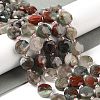 Natural Bloodstone Bead Strands G-C116-A06-01-2