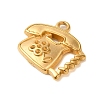 Ion Plating(IP) 304 Stainless Steel Pendant Rhinestone Settings STAS-N103-40G-2