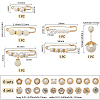 Alloy Safety Pin Brooch AJEW-SP0002-11-2