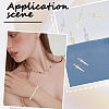 32Pcs 8 Style Rack Plating Alloy Big Pendants FIND-SC0007-25-5