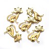Tibetan Style Alloy Kitten Pendants LS-TIBEP-22758-AG-RS-1
