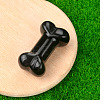 Natural Obsidian Carved Healing Bone Figurines PW-WG39010-20-1