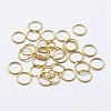 925 Sterling Silver Saw Cut Open Jump Rings STER-F036-02G-0.7x4mm-1