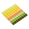 8 Colors 20Pcs Transparent Glass Cabochon GLAA-YW0003-66C-1