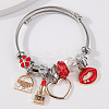 Adjustable Stainless Steel European Bangles FS-WG86543-02-1