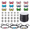 DIY Butterfly Bracelet Making Kit DIY-TA0004-90-1