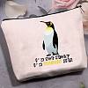 Polycotton Canvas Storage Bags ABAG-WH0029-077-5