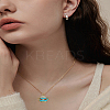12Pcs 6 Styles Zinc Alloy Enamel Pendants ENAM-LP0001-43-3