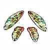 Epoxy Resin Butterfly Wing Pendants FIND-N005-65C-1