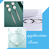 40Pcs 5 Style 201 Stainless Steel Charms STAS-DC0006-79-7