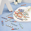  50Pcs 25 Styles Alloy Enamel Connector Charms FIND-TA0003-23-13
