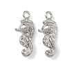Ocean Style Brass Micro Pave Cubic Zirconia Pendants KK-A280-01A-P-1