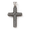 304 Stainless Steel Pendants STAS-A083-09AS-1