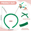 Cloth and Plastic Hair Bands OHAR-TAC0020-01B-4