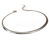Alloy Circle Ring Choker Necklaces for Women FS-WGE9154-02-3