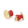Brass Enamel 3D Cup Charms KK-I371-36G-02-2