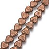 Non-magnetic Synthetic Hematite Beads Strands G-O191-05C-1