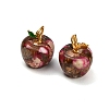 Dyed Synthetic Imperial Jasper Pendants GG-CBAA20A-07G-06-2