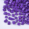 6/0 Baking Paint Glass Seed Beads SEED-S034-A08-3