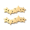 Ion Plating(IP) 304 Stainless Steel Connector Charms STAS-Q303-26G-1