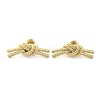 Ion Plating(IP) 304 Stainless Steel Stud Earrings for Women EJEW-N054-18G-1