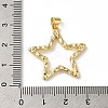 Rack Plating Brass Pendants KK-G504-24B-G-3