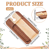 Wood Wine Glass Storage Tray Decoration DIY-WH0899-58-3