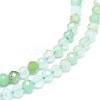 Natural Chrysoprase Beads Strands G-O180-01C-3