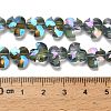 Electroplate Glass Beads Strands EGLA-P066-03A-FR03-4