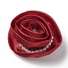 Flower Cloth with Plastic Pearl Brooch Pin LS-JEWB-K013-01P-02-1