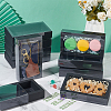 Foldable Paper Drawer Boxes with Clear Plastic Cover CON-WH0095-68A-04-5